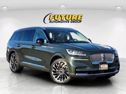 Green Clearcoat Metallic 2022 Lincoln Aviator Reserve AWD