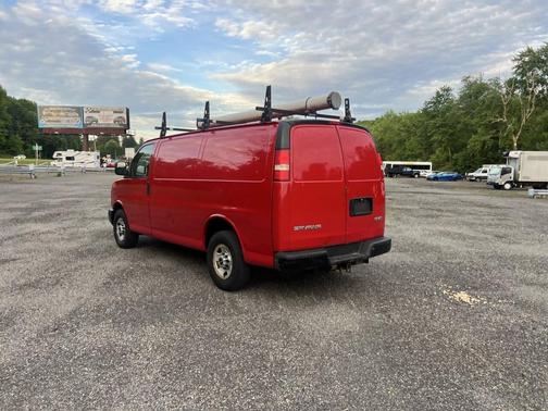 Fire Red 2013 GMC Savana 2500 Work Van
