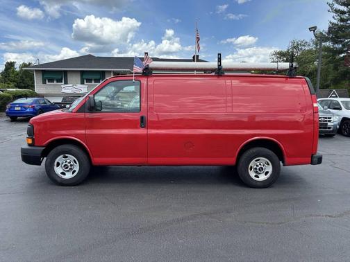 Fire Red 2013 GMC Savana 2500 Work Van