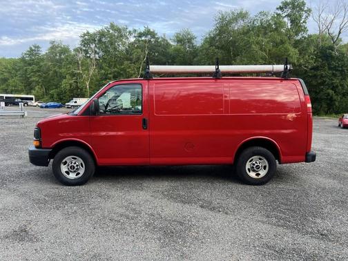 Fire Red 2013 GMC Savana 2500 Work Van