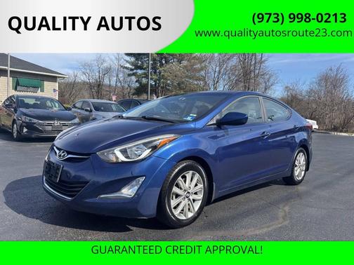 Lakeside Blue 2016 Hyundai ELANTRA SE Sedan