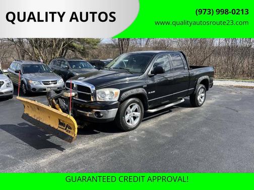 Black 2008 Dodge Ram 1500 SLT Quad Cab