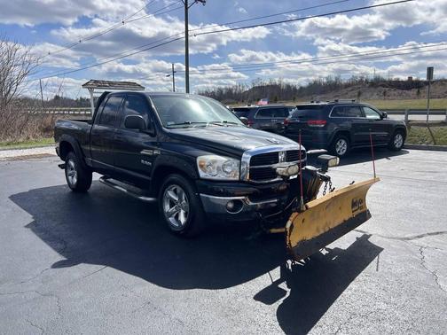 Black 2008 Dodge Ram 1500 SLT Quad Cab