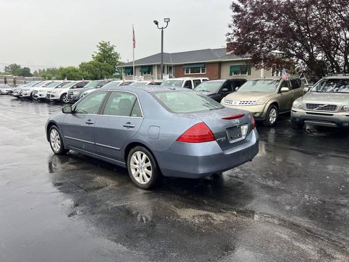 Blue 2007 Honda Accord EX-L
