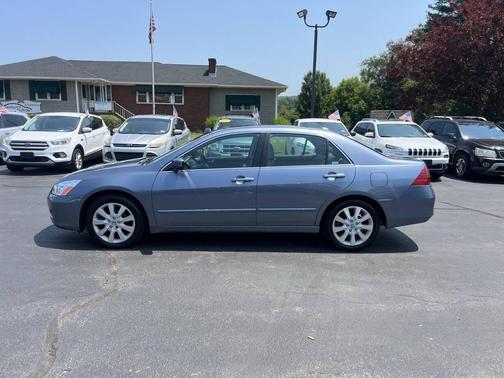 Blue 2007 Honda Accord EX-L
