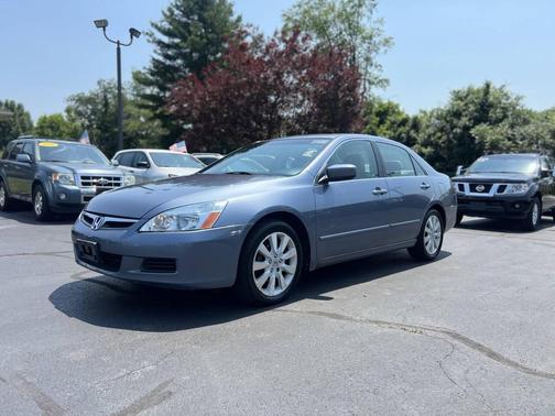 Blue 2007 Honda Accord EX-L