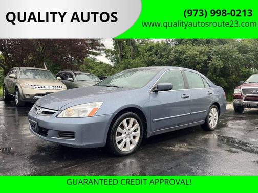 Blue 2007 Honda Accord EX-L