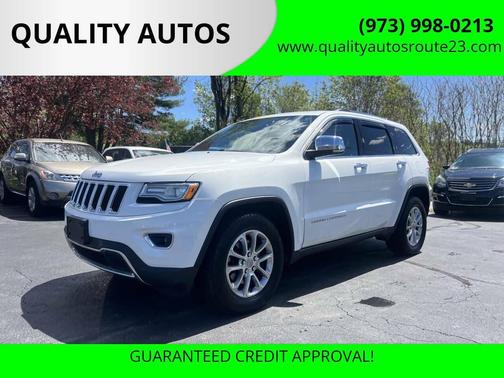 Bright White Clearcoat 2015 Jeep Grand Cherokee Limited