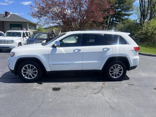 Bright White Clearcoat 2015 Jeep Grand Cherokee Limited