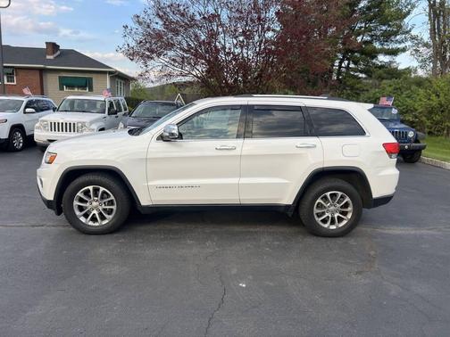 Bright White Clearcoat 2015 Jeep Grand Cherokee Limited
