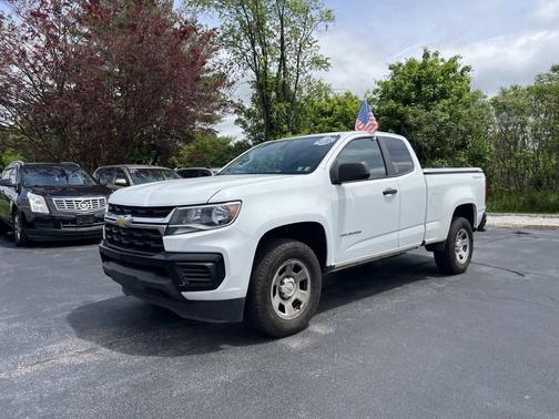 Summit White 2022 Chevrolet Colorado WT