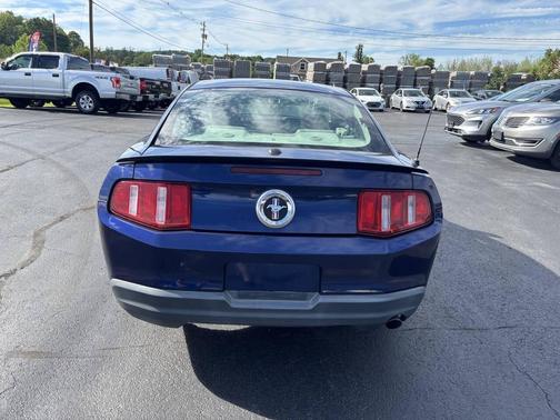 Blue 2010 Ford Mustang Premium