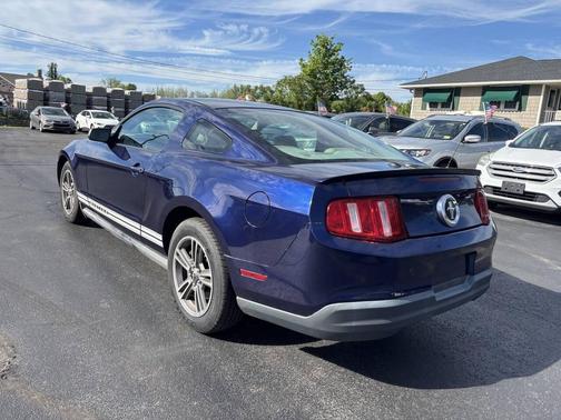 Blue 2010 Ford Mustang Premium
