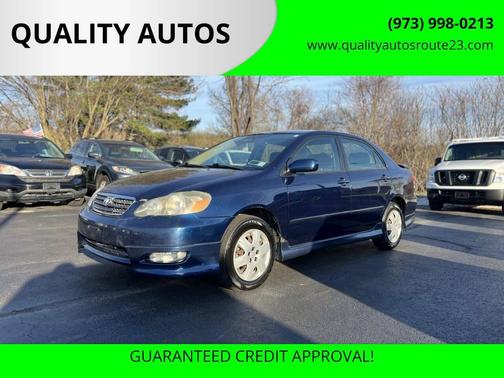 Blue 2005 Toyota Corolla S