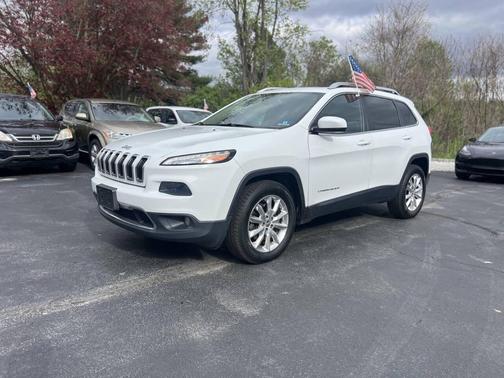 Bright White Clearcoat 2014 Jeep Cherokee Limited