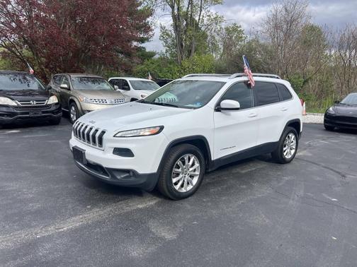 Bright White Clearcoat 2014 Jeep Cherokee Limited