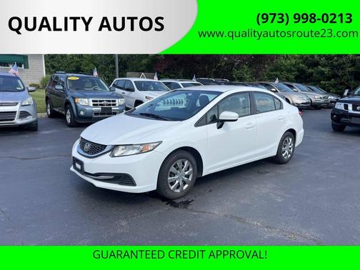 Taffeta White 2014 Honda Civic LX