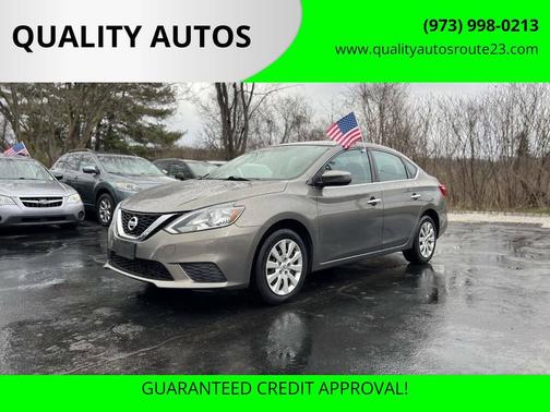 Beige 2016 Nissan Sentra SV