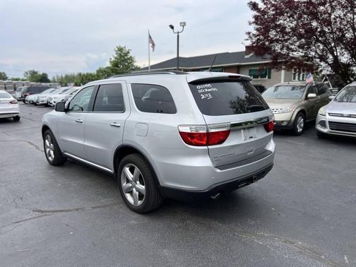 Bright Silver Metallic Clearcoat 2012 Dodge Durango Citadel