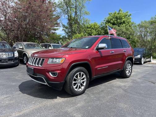 Deep Cherry Red Crystal Pearlcoat 2015 Jeep Grand Cherokee Limited