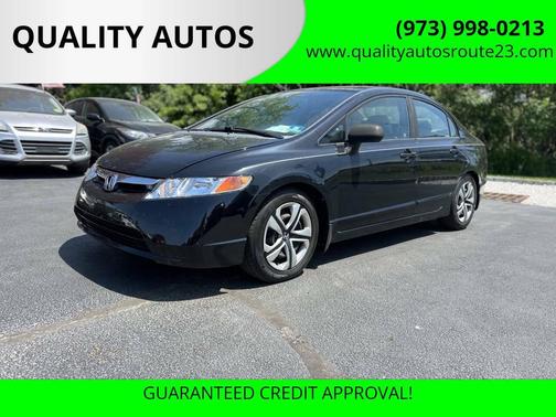 Nighthawk Black Pearl 2008 Honda Civic LX