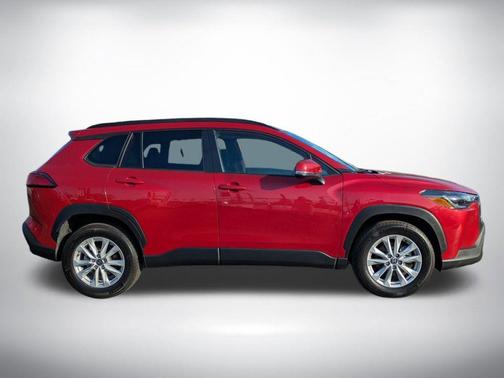 Barcelona Red Metallic 2024 Toyota Corolla Cross LE