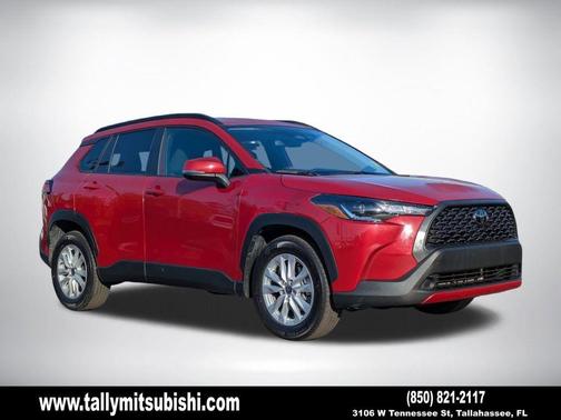 Barcelona Red Metallic 2024 Toyota Corolla Cross LE