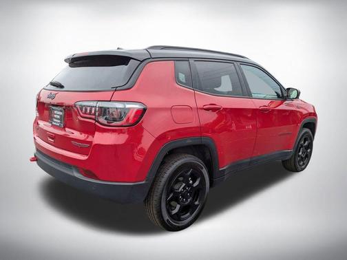 Red 2024 Jeep Compass Trailhawk