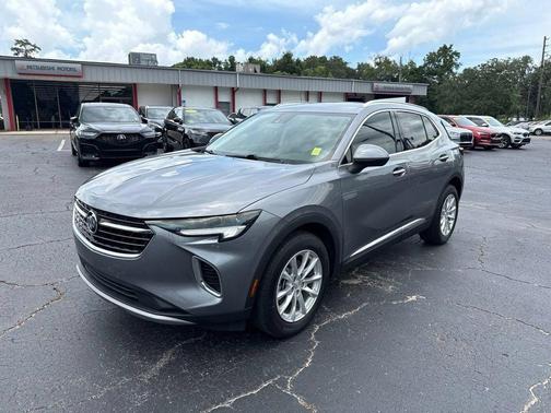Satin Steel Gray Metallic 2021 Buick Envision Preferred
