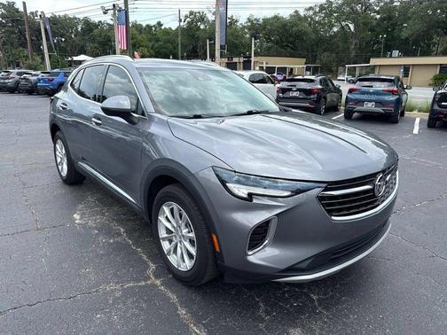 Satin Steel Gray Metallic 2021 Buick Envision Preferred