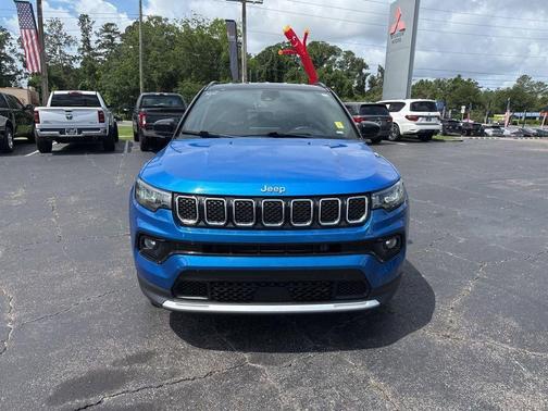 Hydro Blue Pearlcoat 2024 Jeep Compass Limited