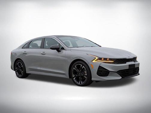 Wolf Gray 2021 Kia K5 GT-Line