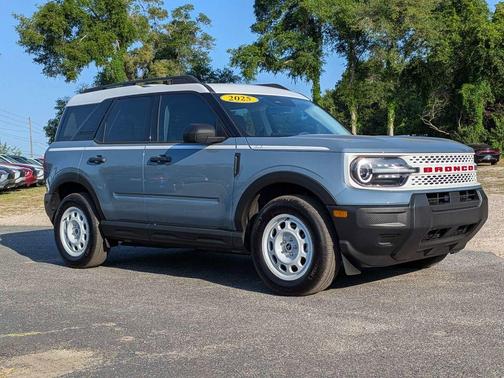 Azure Gray Metallic 2025 Ford Bronco Sport Heritage