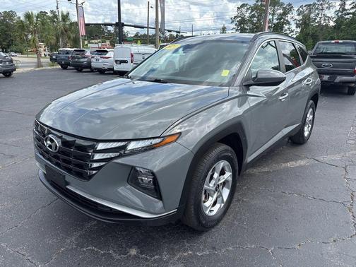 Gray 2024 Hyundai TUCSON SEL