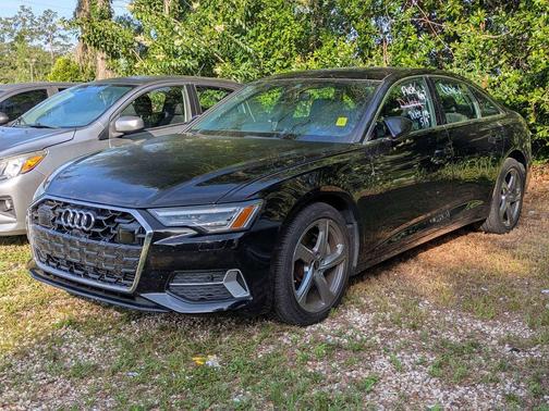 Brilliant Black 2024 Audi A6 45 Premium
