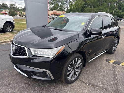 Majestic Black Pearl 2019 Acura MDX 3.5L w/Advance Package