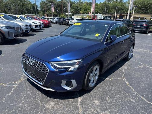 Navarra Blue Metallic 2024 Audi A3 40 Premium