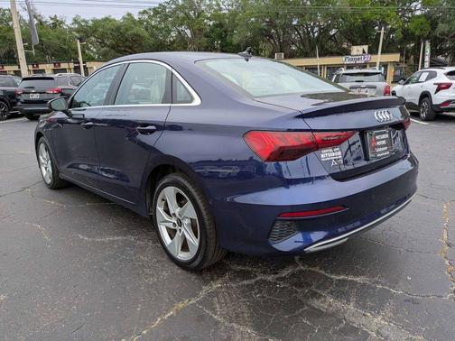 Navarra Blue Metallic 2024 Audi A3 40 Premium