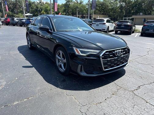 Brilliant Black 2024 Audi A6 55 Premium Plus