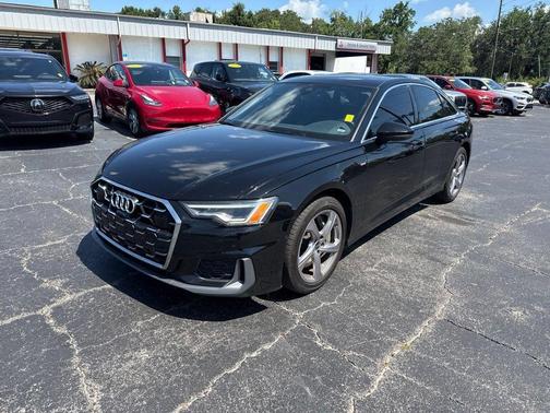 Brilliant Black 2024 Audi A6 55 Premium Plus