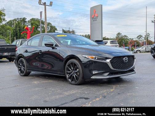 Jet Black 2024 Mazda Mazda3 FWD w/Select Package