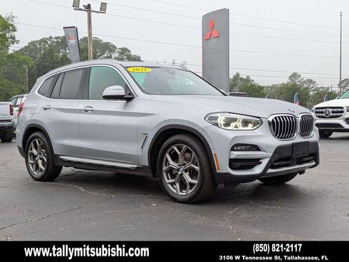Glacier Silver Metallic 2021 BMW X3 xDrive30i