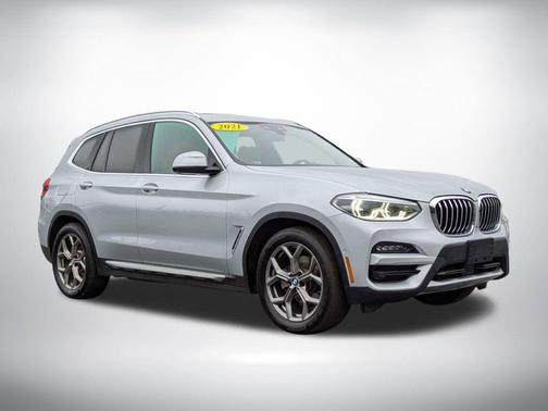Glacier Silver Metallic 2021 BMW X3 xDrive30i