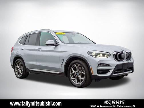 Glacier Silver Metallic 2021 BMW X3 xDrive30i