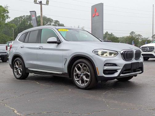 Glacier Silver Metallic 2021 BMW X3 xDrive30i