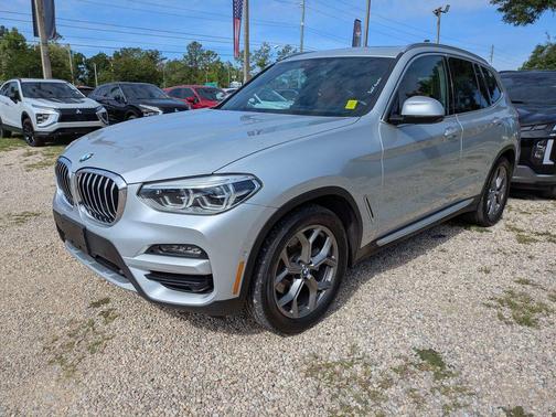 Glacier Silver Metallic 2021 BMW X3 xDrive30i