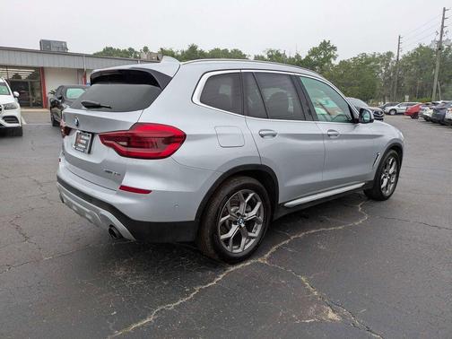 Glacier Silver Metallic 2021 BMW X3 xDrive30i