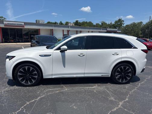 Rhodium White Metallic 2024 Mazda CX-90 3.3 Turbo S