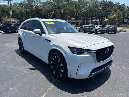 Rhodium White Metallic 2024 Mazda CX-90 3.3 Turbo S