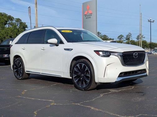 Rhodium White Metallic 2024 Mazda CX-90 3.3 Turbo S